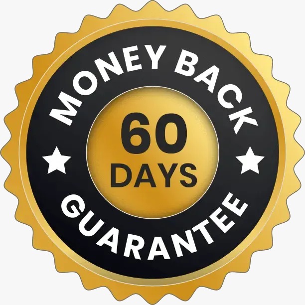 60 day money back guarantee
