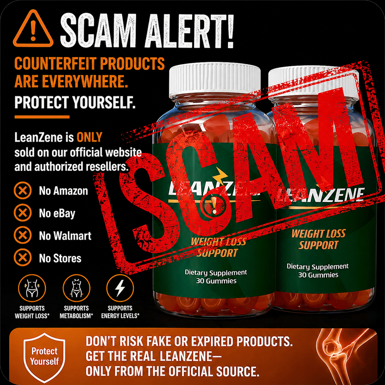 Leanzene scam alert