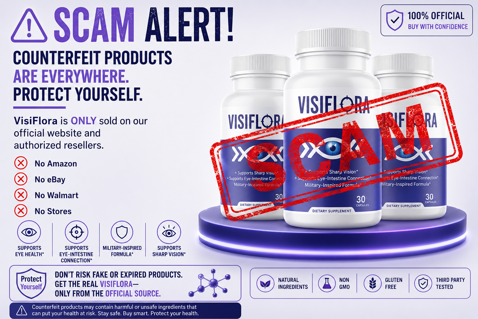 VisiFlora scam alert
