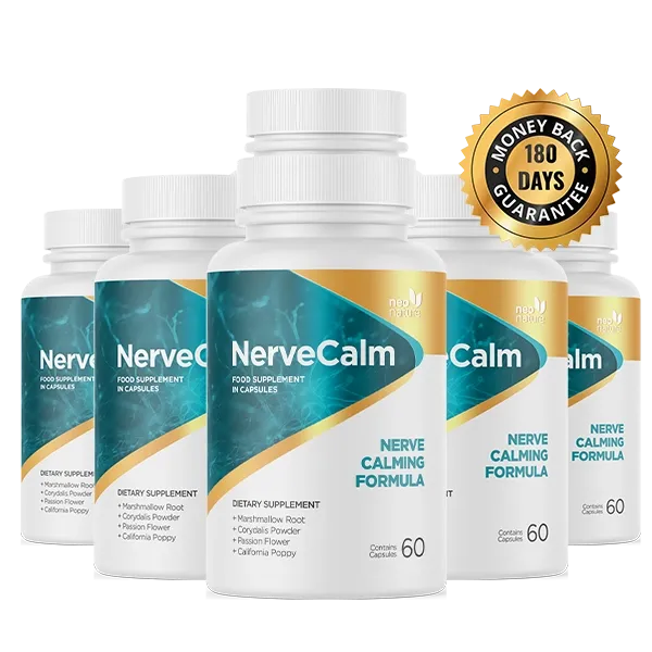 NerveCalm 6 bottles best value discount