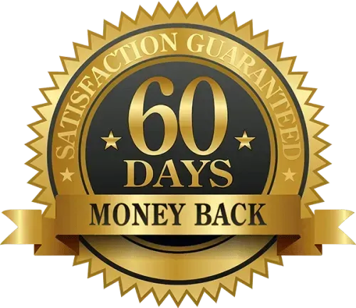 60 day money back guarantee