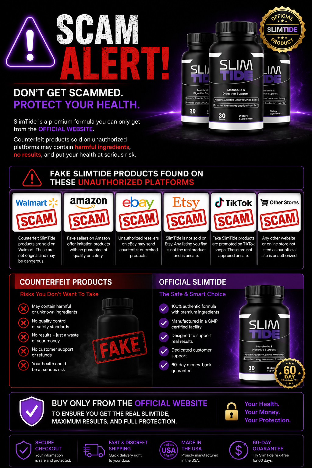 Buying SlimTide safely from the official source