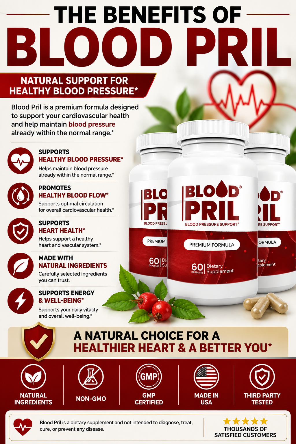 BloodPril key benefits