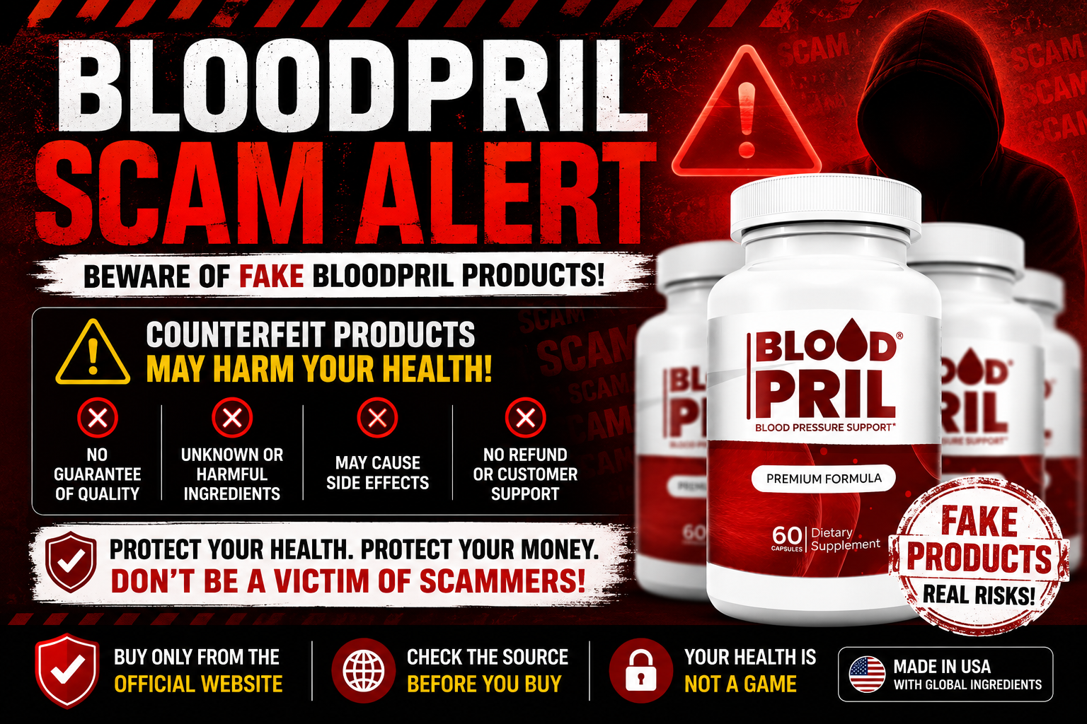 BloodPril scam alert warning