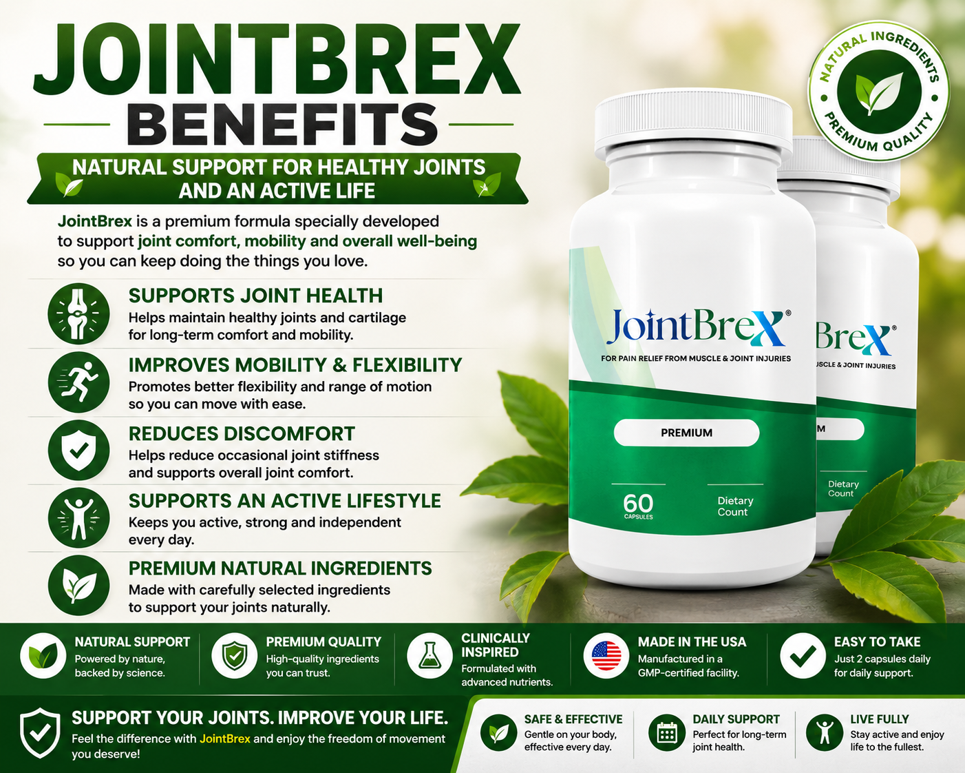 JointBrex benefits