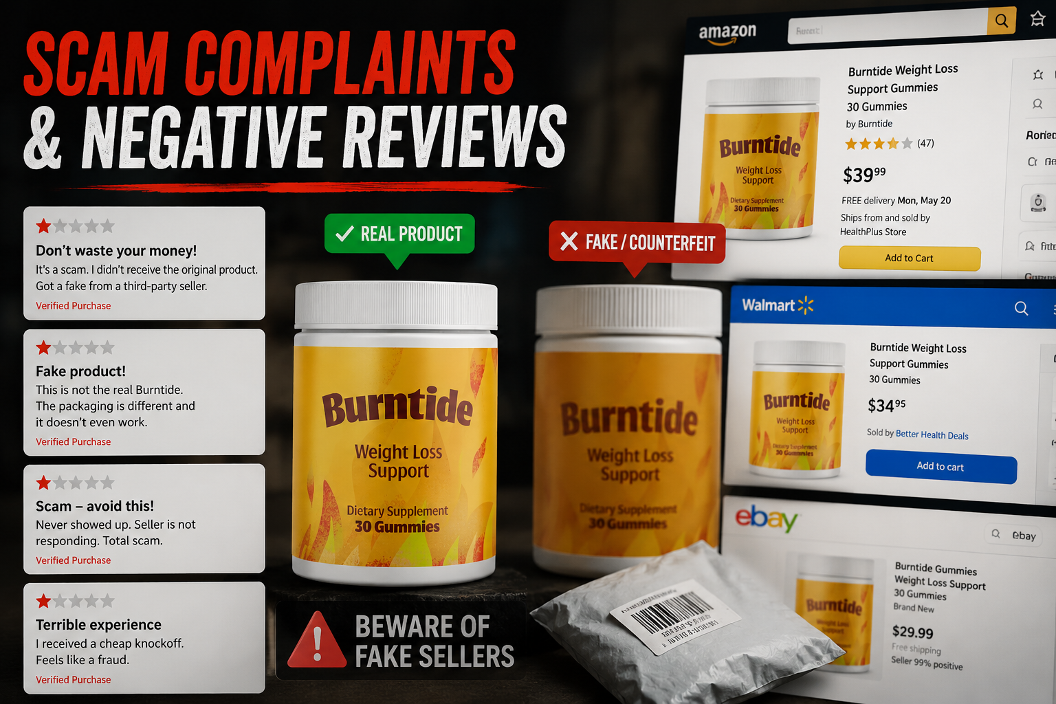 Burntide negative reviews and complaints