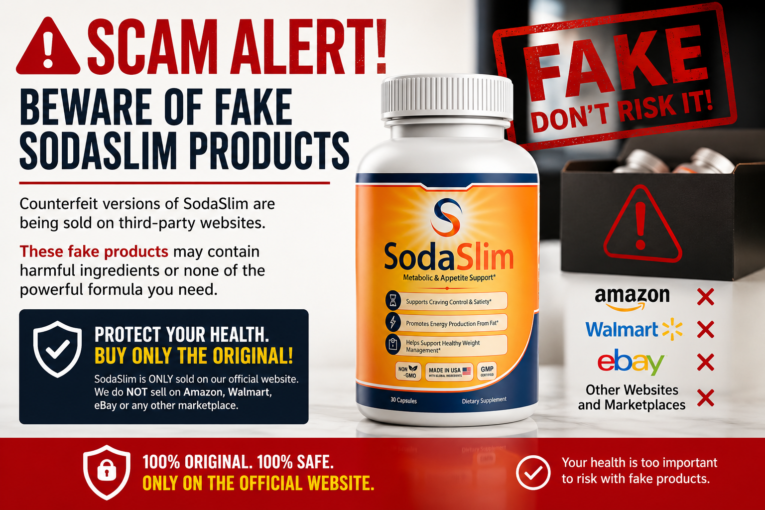 SodaSlim scam complaints and negative reviews warning
