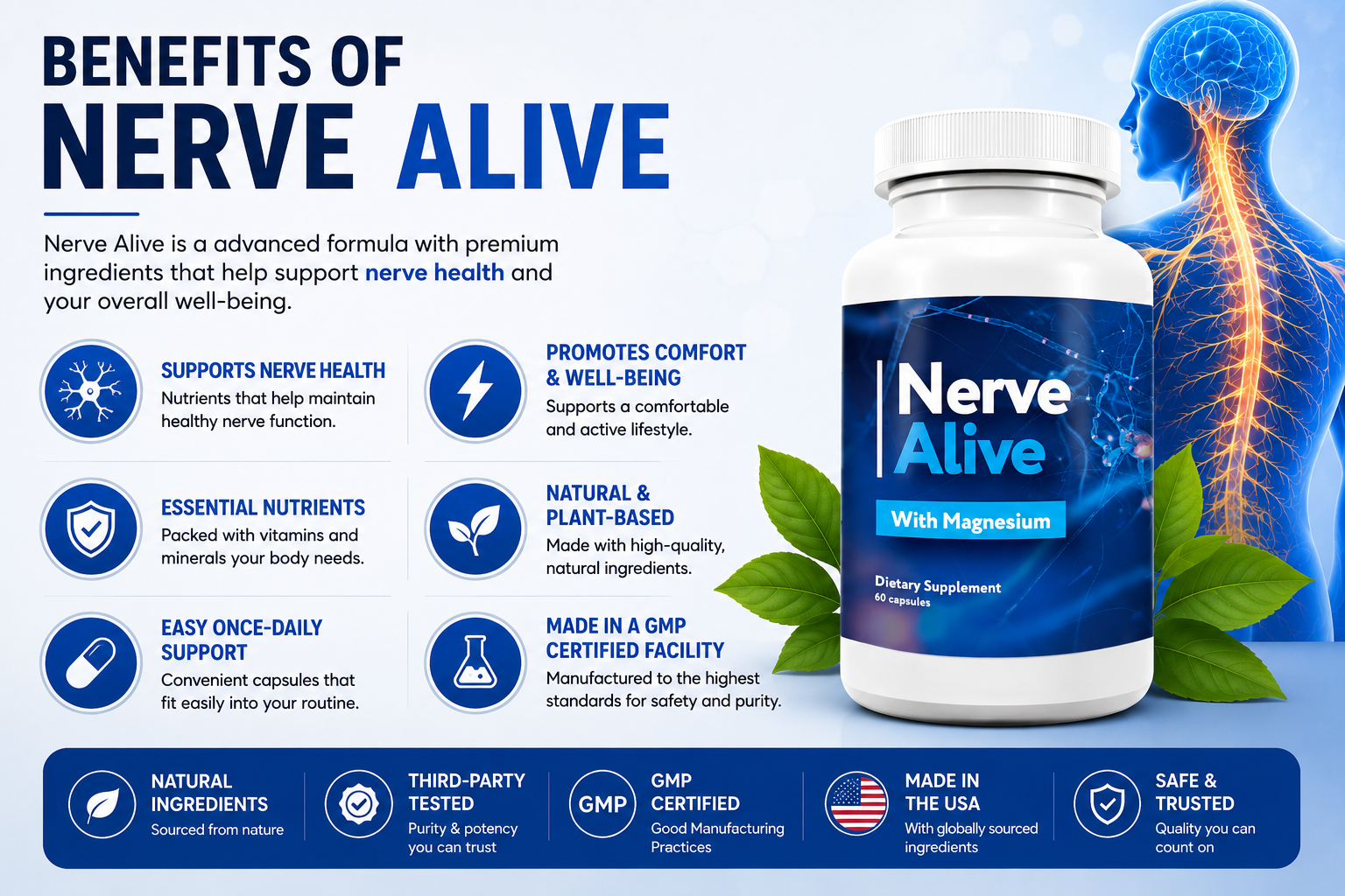 Nerve Alive key benefits