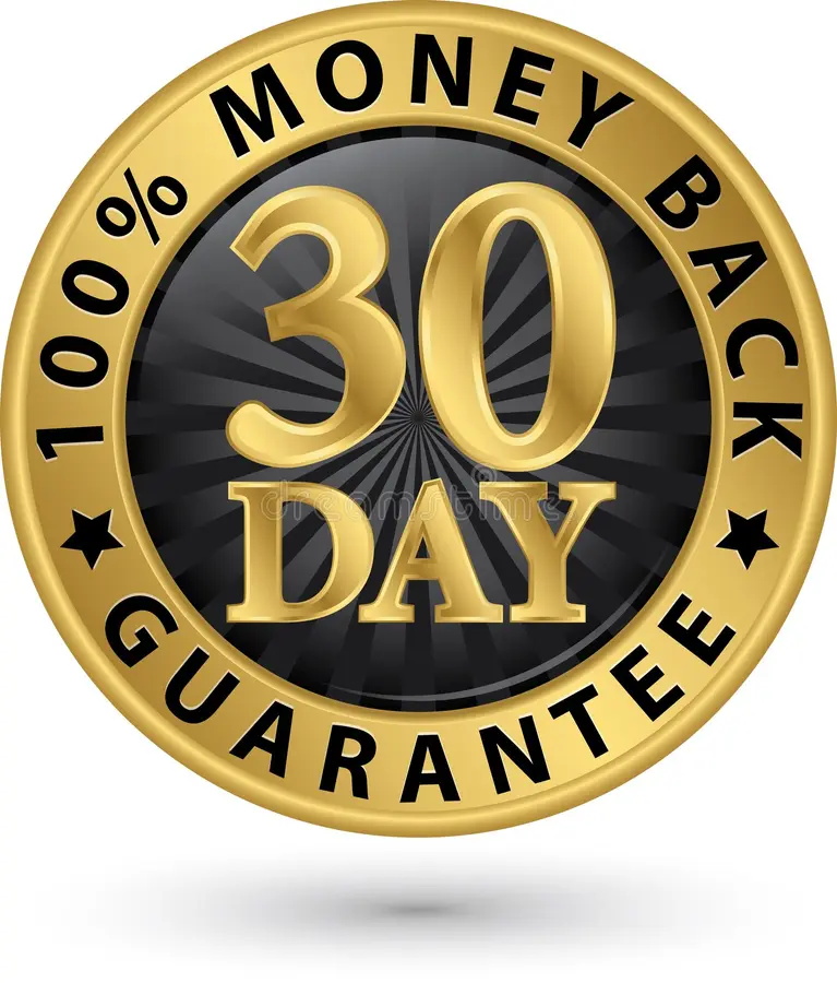 money back guarantee