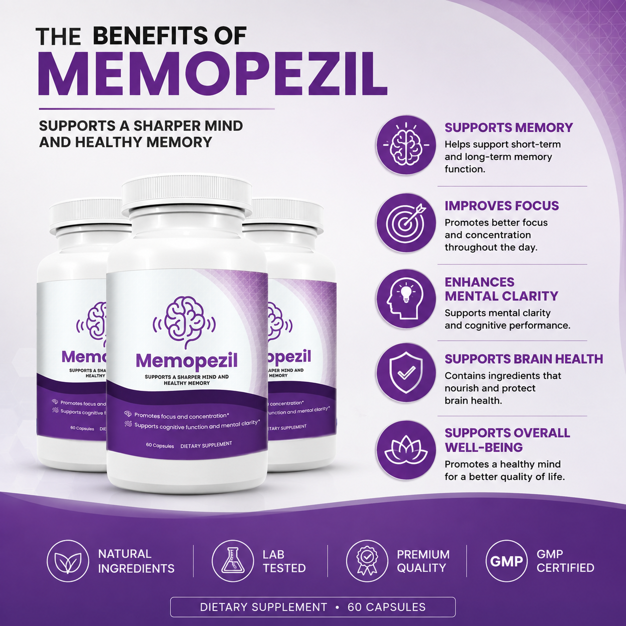 Memopezil benefits