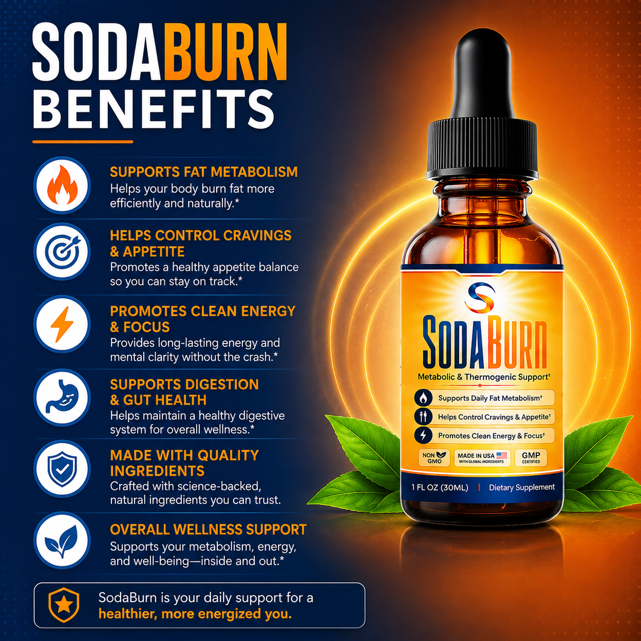 SodaBurn benefits