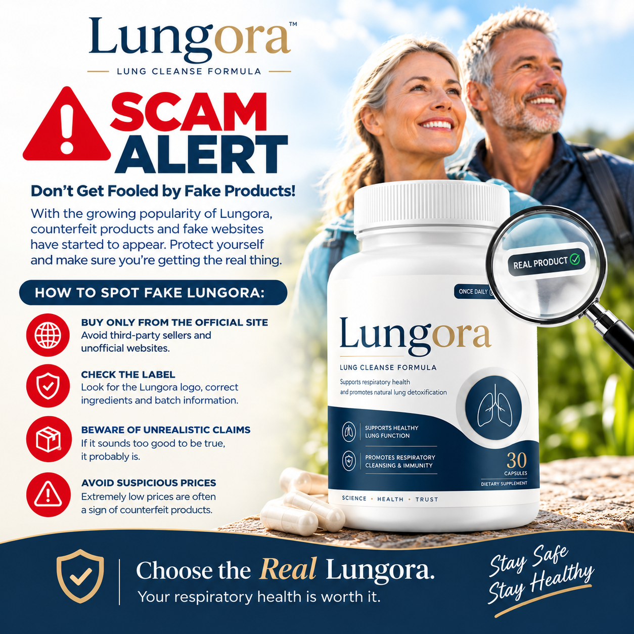 Lungora scam alert warning