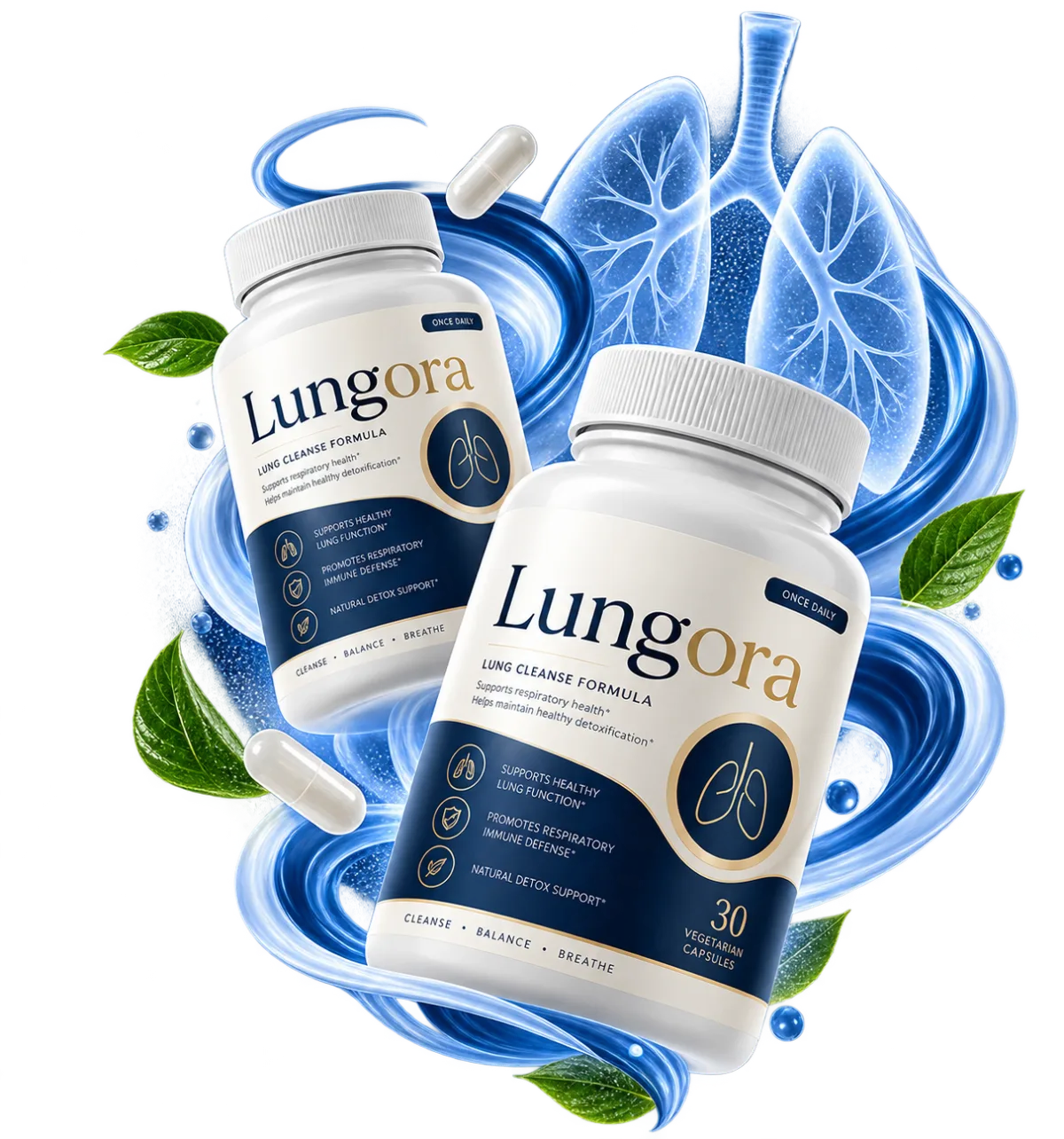 Lungora bottles